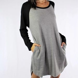 🍁 Long Sleeve Pocket dress